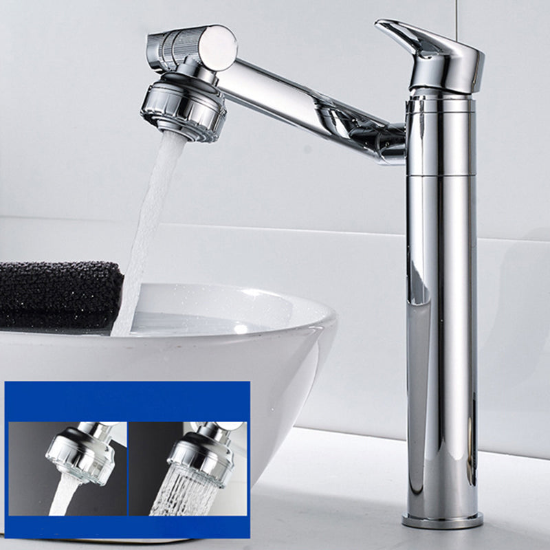BowLift | Modern Copper Low Arc Centerset Faucets Bathroom Sink Faucet