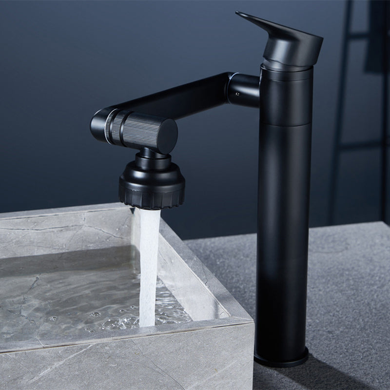 BowLift | Modern Copper Low Arc Centerset Faucets Bathroom Sink Faucet