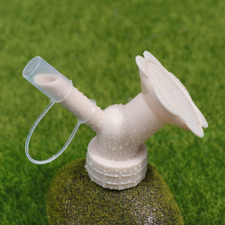 BowLift | 2-in-1 Double Cap Bottle Spray Nozzle – Mini Spray Head for Garden Irrigation