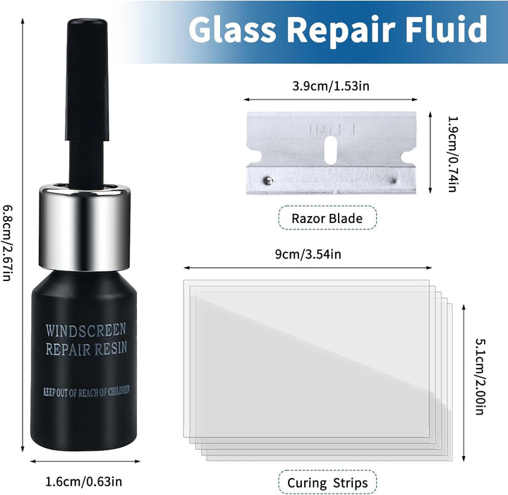 Glass Revive Crack Solution Kit Bowlift