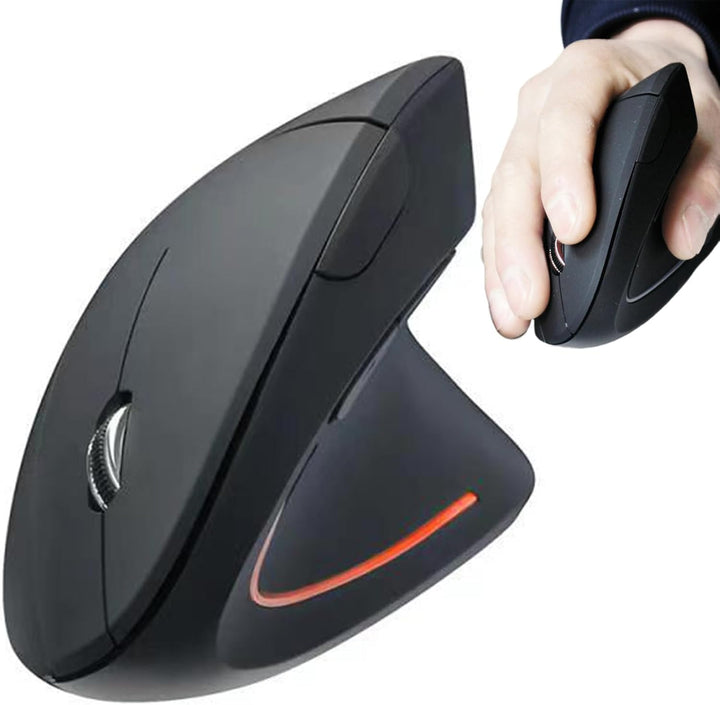 BowLift | Rechargeable Ergonomic Vertical Wireless Mouse – Elvion