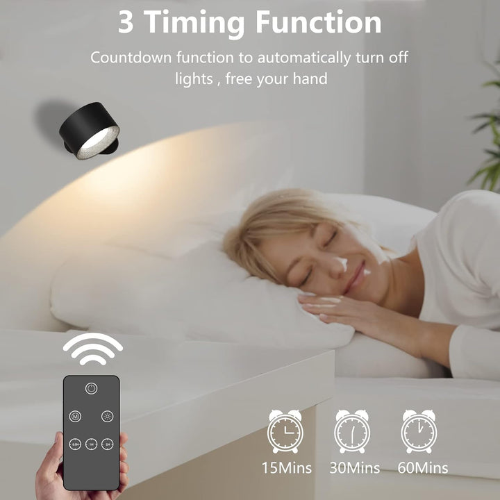 BowLift | FlexiLamp – Wireless Rechargeable 360° LED Wall Light for Indoors & Outdoors