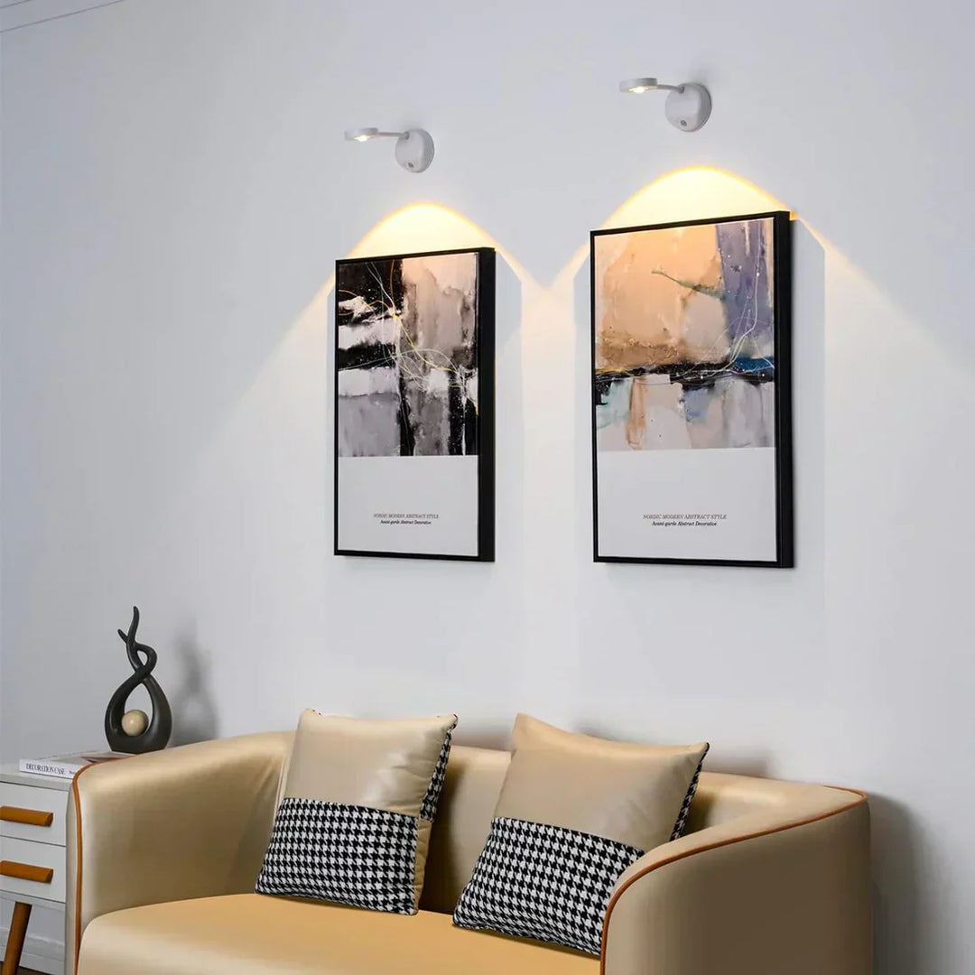 BowLift | Wall Spotlight – SmartGlow – rechargeable LED – motion sensor