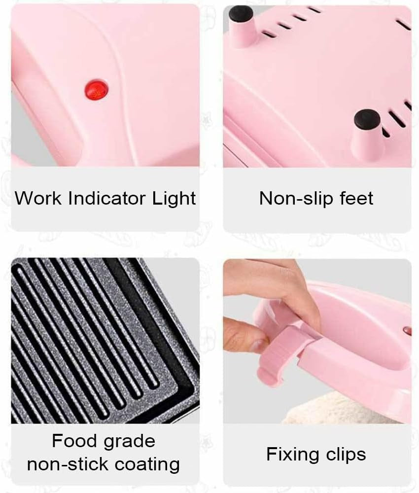 BowLift | 2-in-1 Sandwich Maker & Toaster | Non-Stick Auto-Sealing Plates for Quick Breakfasts, Snacks & Easy Cleanup
