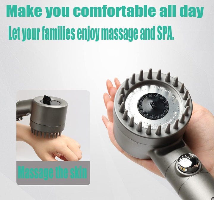 BowLift | PureStream Pro Shower Head with Handheld