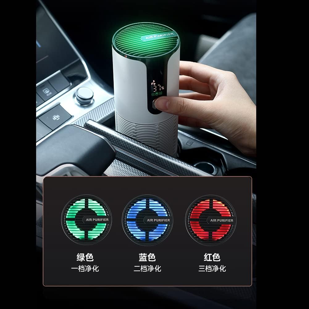 BowLift | Portable Cleaner Purifier – USB Rechargeable Air Freshener with Activated Carbon & Aromatherapy