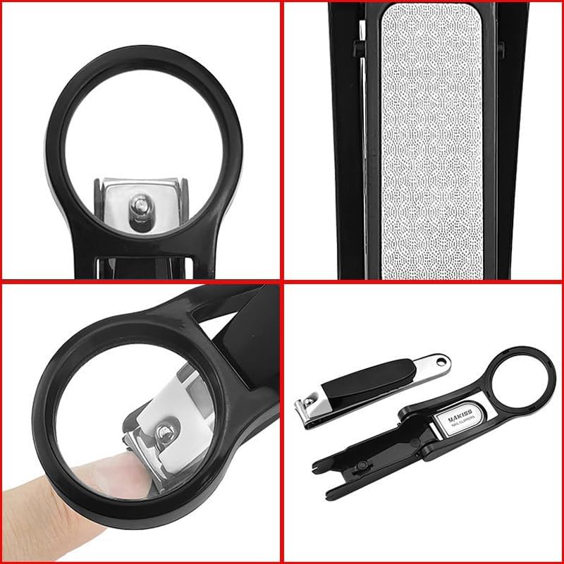 BowLift | 2X Magnifying Nail Clipper with Precision Blades