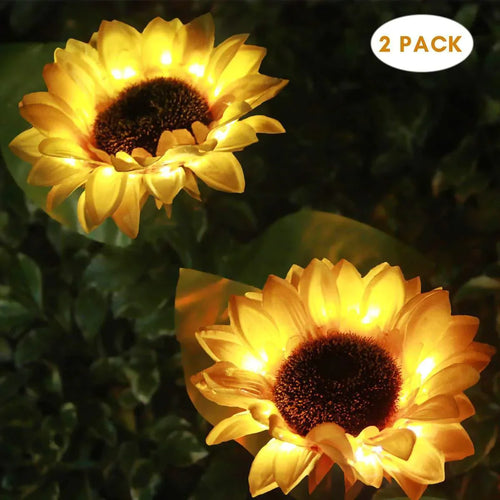 BowLift | Solar Sunflower Light, 2 pcs