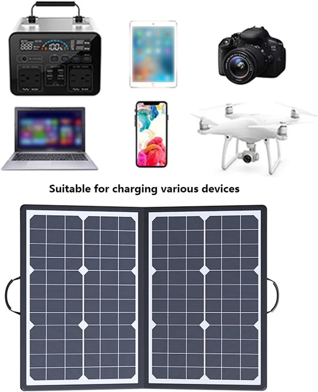 BowLift | SolaraX 1000W Foldable Solar Panel Kit – Portable Off-Grid Power with MPPT Charging