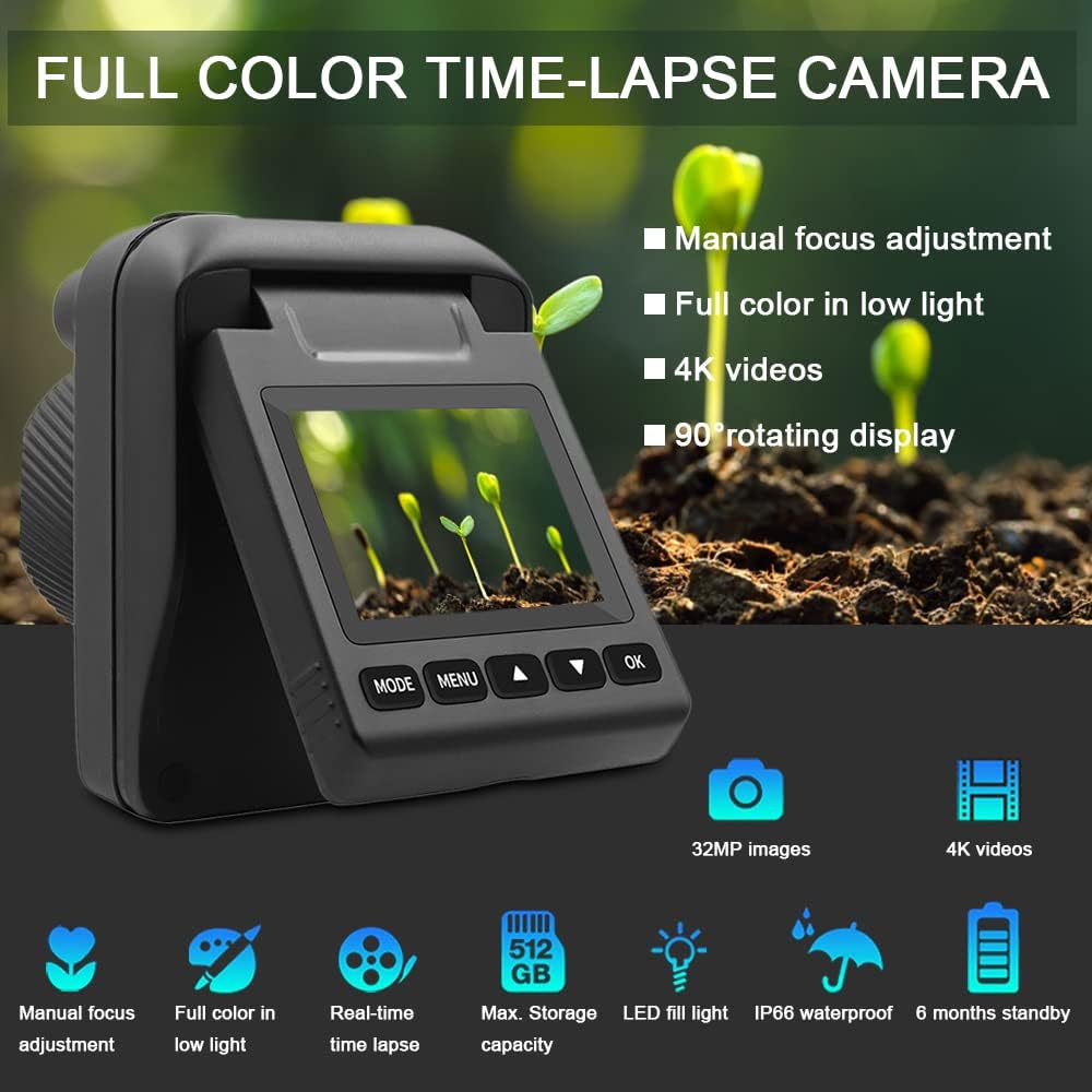 BowLift | Outdoor 4K Time Lapse Camera with 6-Month Battery – Veyano