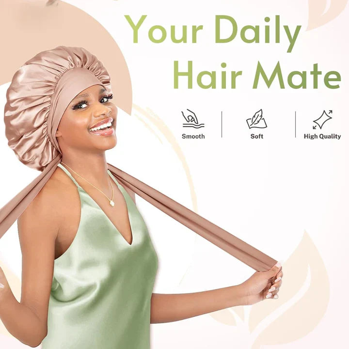 BowLift | Satin Headband – Comfortable Sleep Cap for Women
