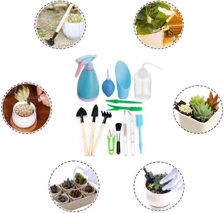 BowLift | Succulent Garden Tool Set with Spray Bottle and Accessories