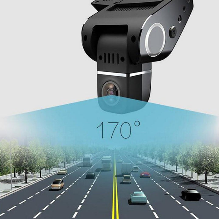 BowLift | WiFi Hidden Dash Cam 1080P with 170° Wide Angle and G-Sensor