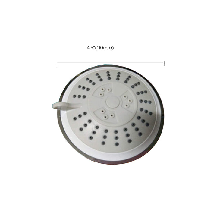 BowLift | Round Fixed Shower Head Traditional Style Metal 5-Inch Fixed Shower Head