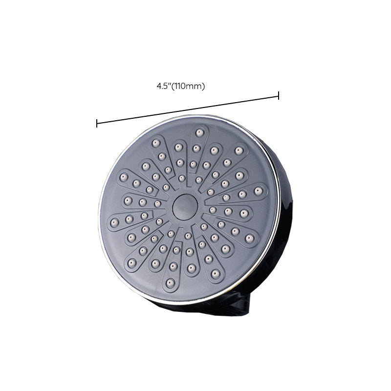 BowLift | Round Fixed Shower Head Traditional Style Metal 5-Inch Fixed Shower Head