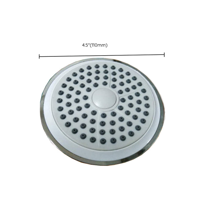 BowLift | Round Fixed Shower Head Traditional Style Metal 5-Inch Fixed Shower Head