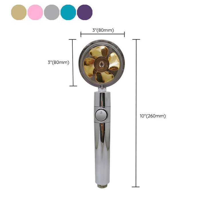 BowLift | Plastic Hand Shower Standard Round Spray Nozzle with Swivel Attachment