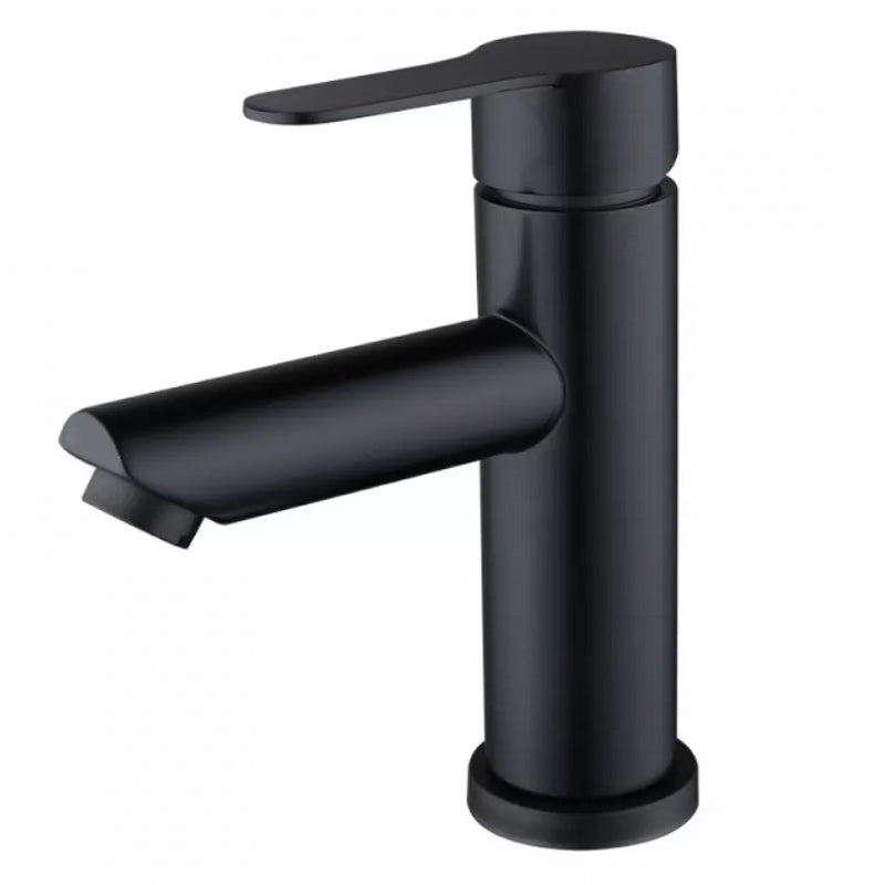 BowLift | Modern Silver Washbasin Mixer Single Lever Bathroom Faucet with Lever Handle