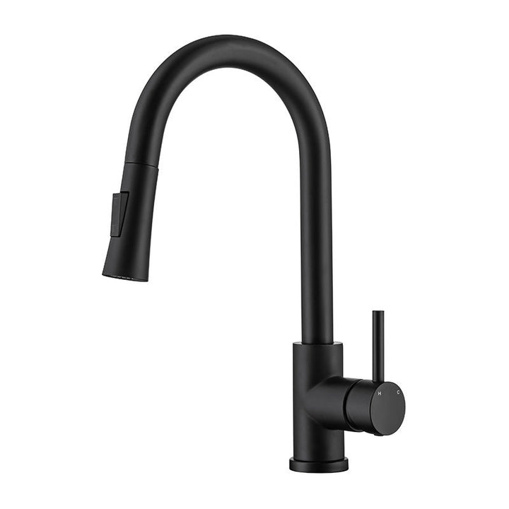 BowLift | Modern Style Extendable Sink Faucet Single Handle Stainless Steel Sink Faucet