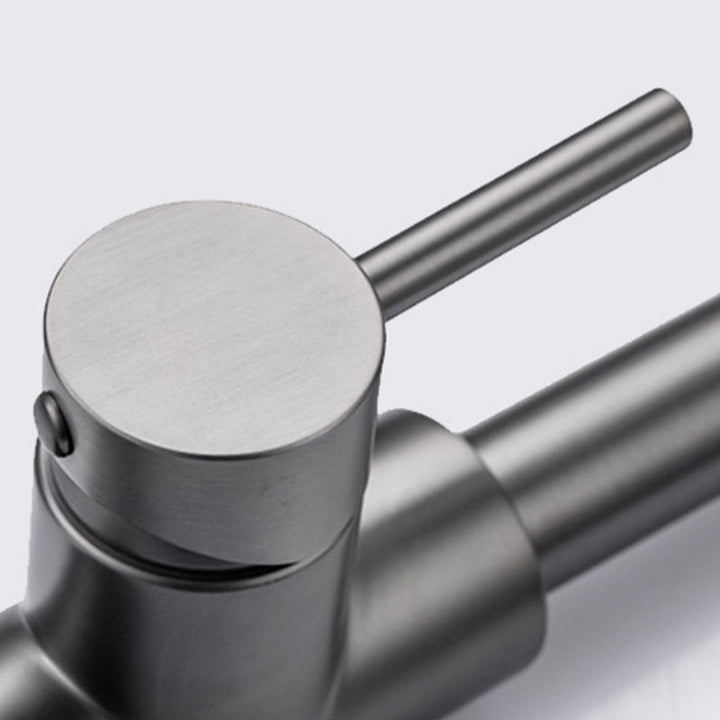 BowLift | Modern Style Extendable Sink Faucet Single Handle Stainless Steel Sink Faucet