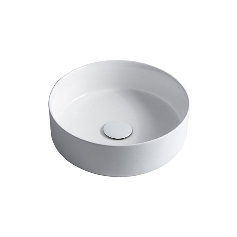 BowLift | Modern Sink Ceramic Solid Color Round Sink