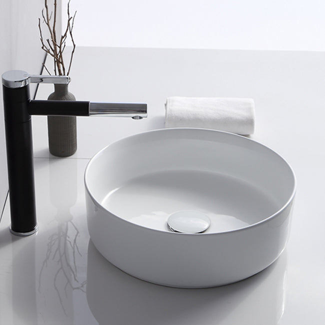 BowLift | Modern Sink Ceramic Solid Color Round Sink