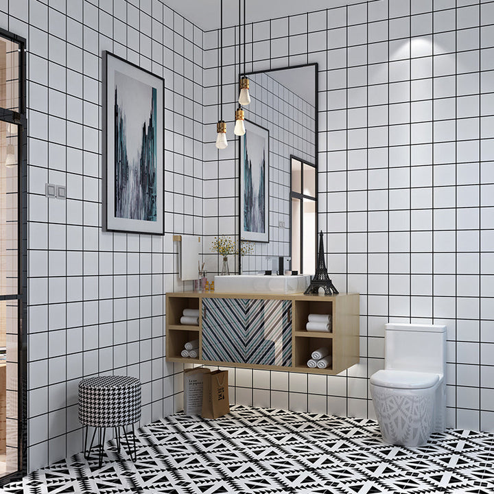 BowLift | Square Mosaic Tile Peel and Stick Tile for Kitchen and Bathroom