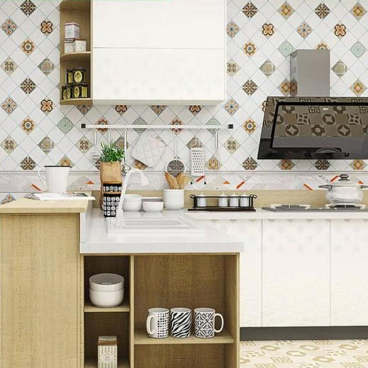 BowLift | Rectangular Peel & Stick Tile PVC Single Tile for Kitchen and Bathroom