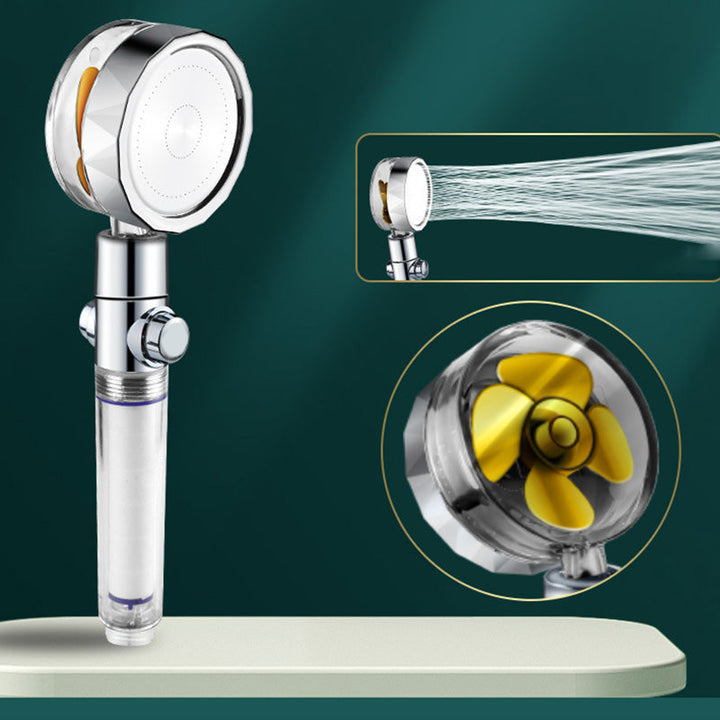 BowLift | Modern Style Handheld Showerhead Plastic with Adjustable Water Flow