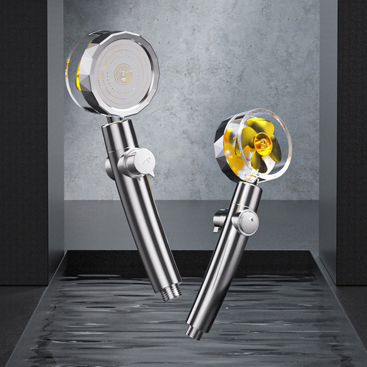 BowLift | Modern Style Handheld Showerhead Plastic with Adjustable Water Flow