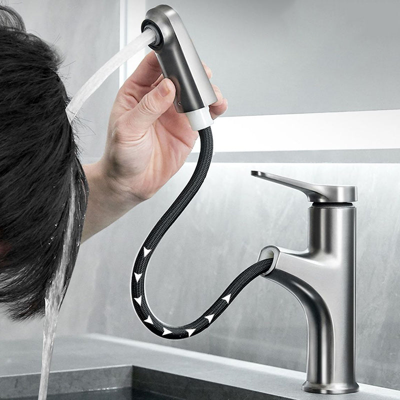 BowLift | Simplicity Brass Sink Faucet Low Arc Single Color Centerset Vanity Faucet for the Bathroom
