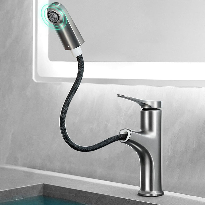BowLift | Simplicity Brass Sink Faucet Low Arc Single Color Centerset Vanity Faucet for the Bathroom