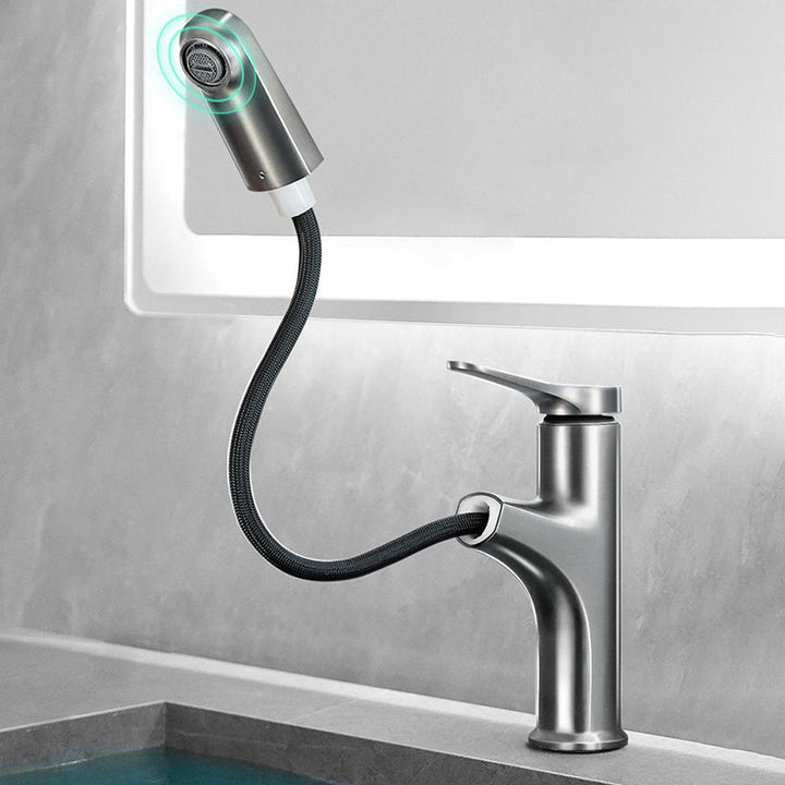 BowLift | Simplicity Brass Sink Faucet Low Arc Single Color Centerset Vanity Faucet for the Bathroom