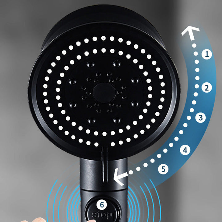 BowLift | Plastic Handheld Showerhead Bathroom Adjustable Spray Pattern Showerhead