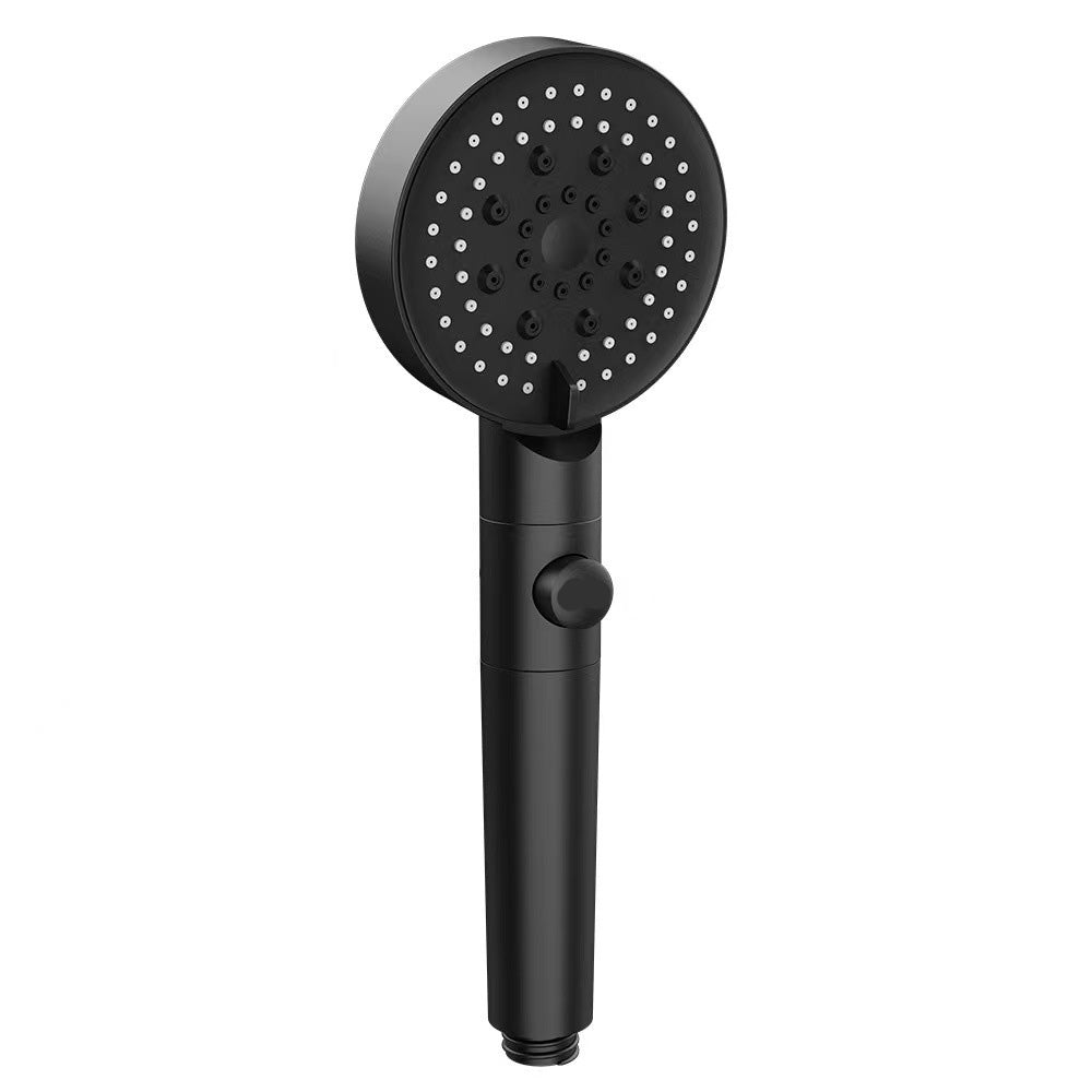 BowLift | Round Handheld Shower Head Plastic Adjustable Spray Pattern Shower Head for Home