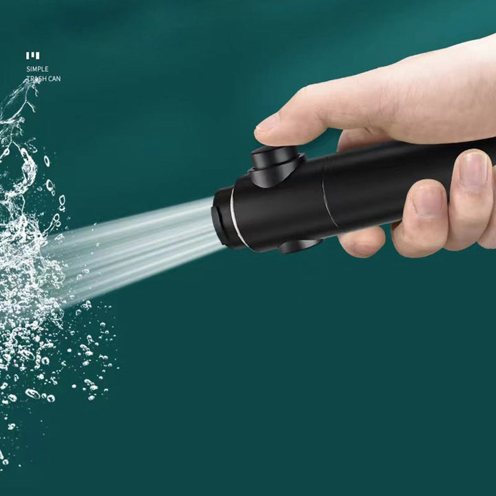 BowLift | Round Handheld Shower Head Plastic Adjustable Spray Pattern Shower Head for Home