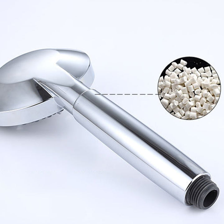 BowLift | Silver Hand Shower 3 Jets Stainless Steel Wall-Mounted Shower Head