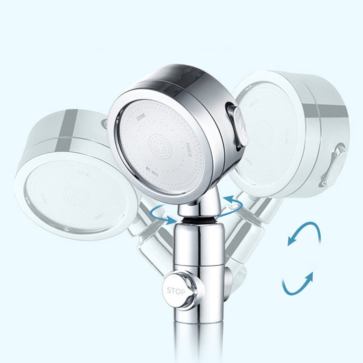 BowLift | Contemporary Style Showerhead Metal Bathroom Handheld Shower
