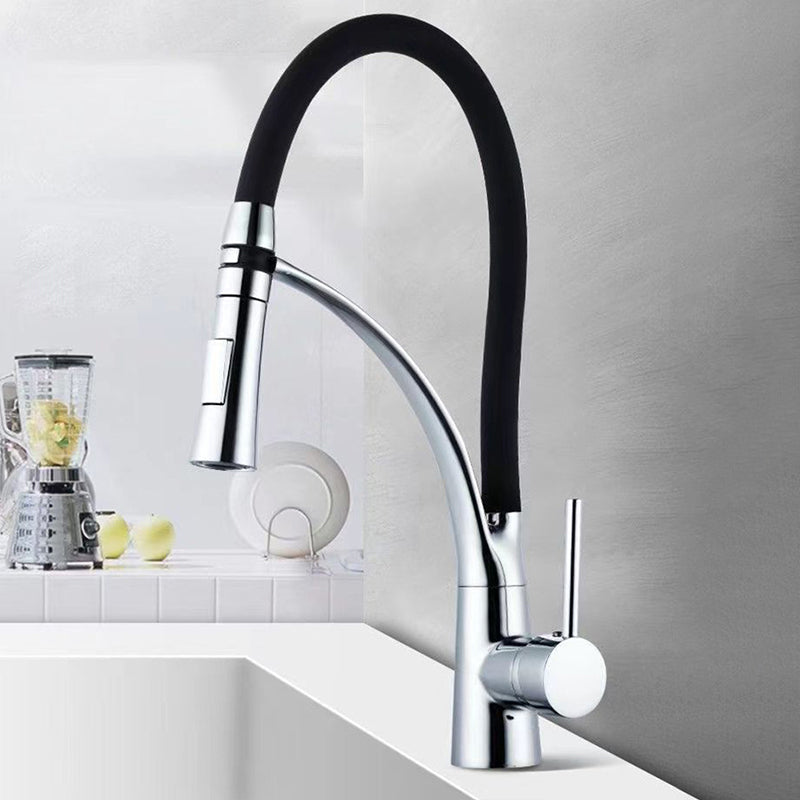 BowLift | Modern 1-Hand Faucets Copper Touchless with Water Dispenser Standard Kitchen Faucet