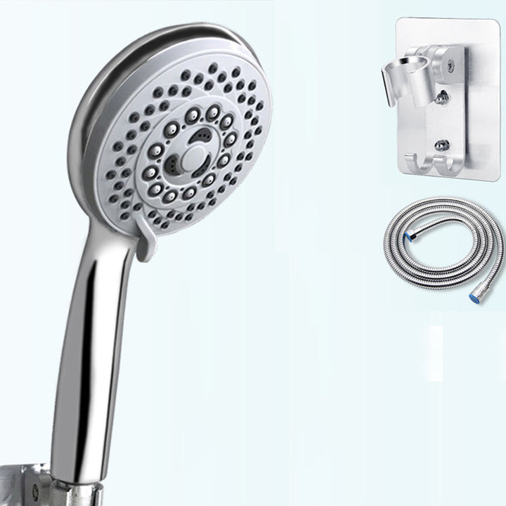 BowLift | Contemporary Style Shower Head Round Plastic Handheld Shower Head