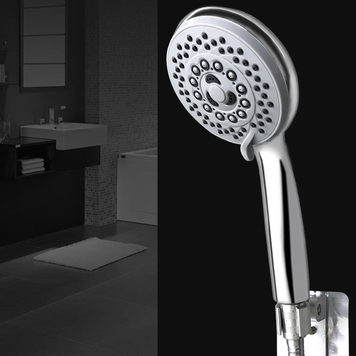 BowLift | Contemporary Style Shower Head Round Plastic Handheld Shower Head