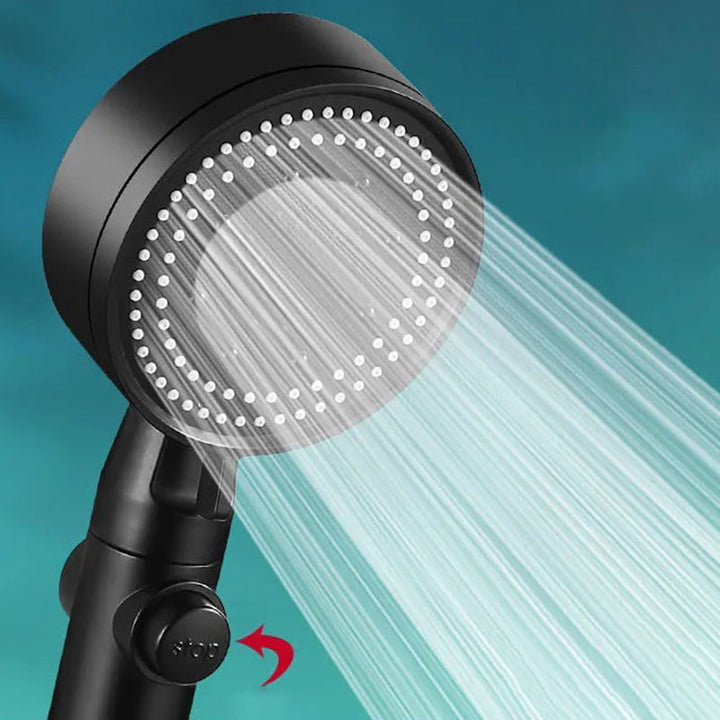 BowLift | Plastic Showerhead Modern Bathroom Showerhead with Adjustable Spray Pattern