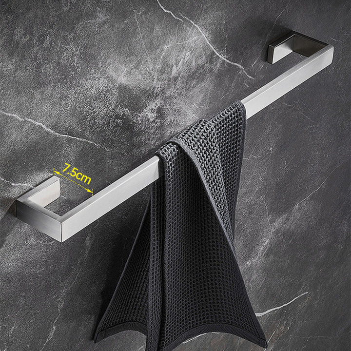 BowLift | Stainless Steel Bathroom Set 4-Piece Modern Style Simple Bathroom Accessory Set