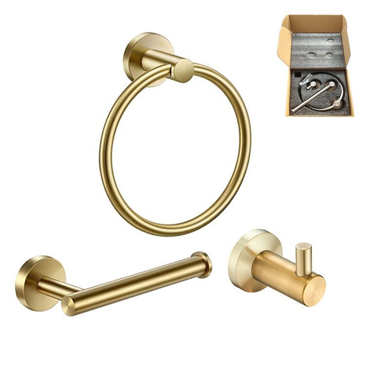 BowLift | Stainless Steel Bathroom Set 3-piece Modern Style Simple Bathroom Accessories Set