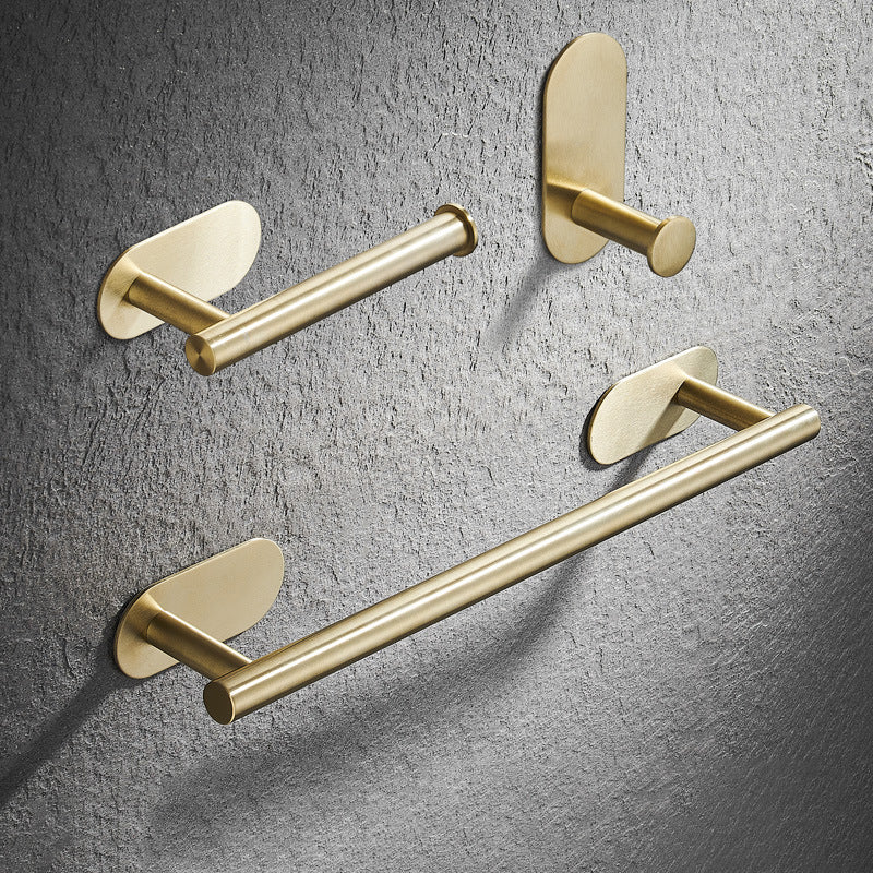 BowLift | Modern Simple Metal Bathroom Accessories as Individual Piece or in Set in Gold