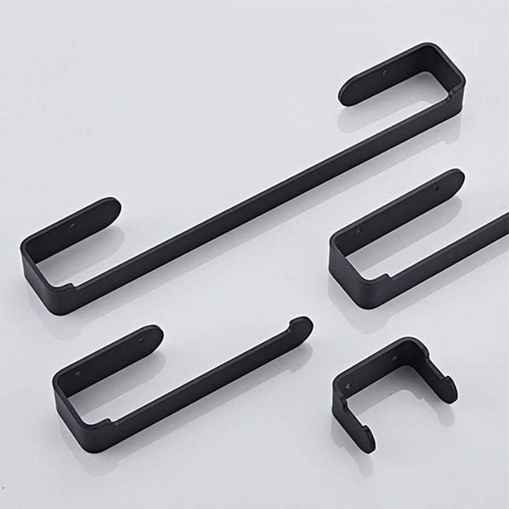 BowLift | Aluminum Alloy Bathroom Set 4-Piece Modern Style Bathroom Hardware Set