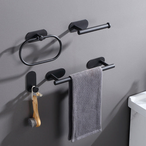 BowLift | Metal Bathroom Set 4-piece Modern Style Bathroom Fixtures Set