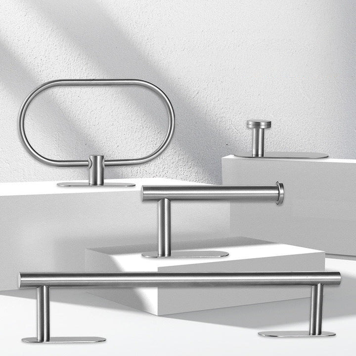 BowLift | Metal Bathroom Set 4-piece Modern Style Bathroom Fixtures Set
