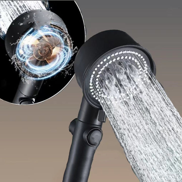 BowLift | Wall Mounted Shower Head Modern Plastic Shower Head with Adjustable Spray Pattern
