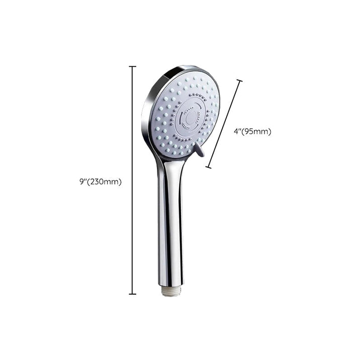 BowLift | Modern Plastic Showerhead Wall Mounted Showerhead with Adjustable Spray Pattern